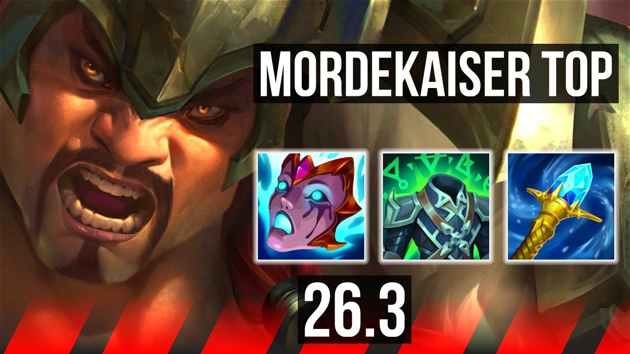 MORDEKAISER vs SETT (TOP) | EUW Mestre | 26.3