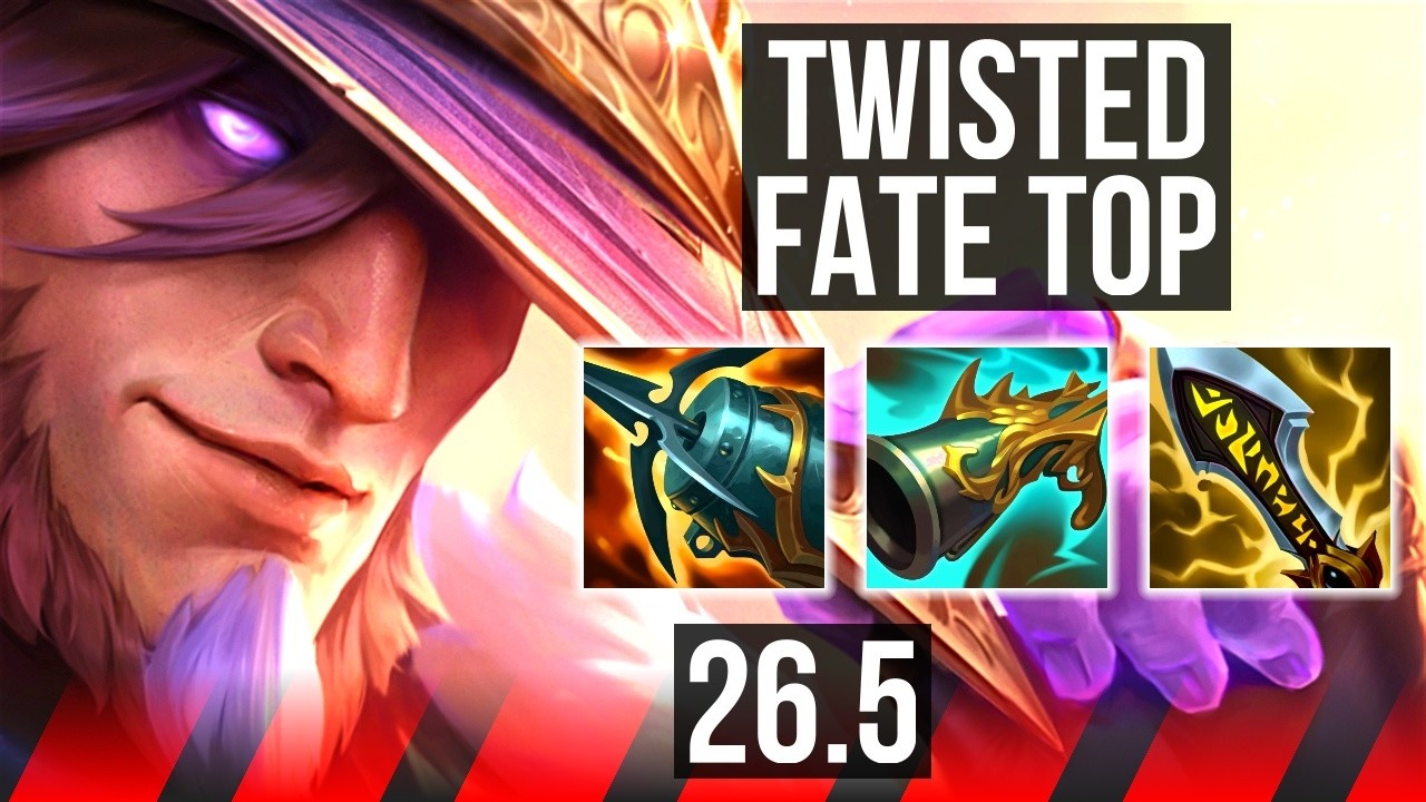 TWISTED FATE vs DARIUS (TOP) | Lethal Tempo | NA Desafiante | 26.5