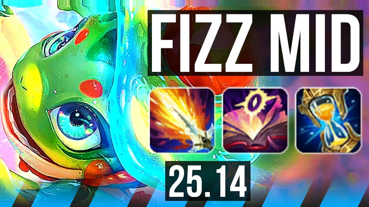 FIZZ vs KATARINA (MID) | EUW Mestre | 25.14