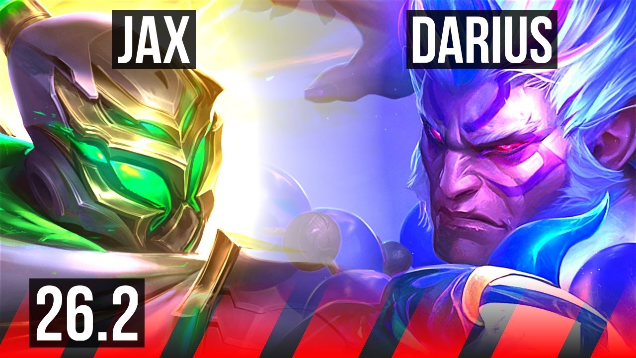 JAX vs DARIUS (TOP) | EUW Mestre | 26.2