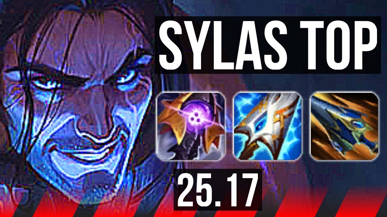 SYLAS vs RENEKTON (TOP) | 48k Dano, Lendário | KR Mestre | 25.17