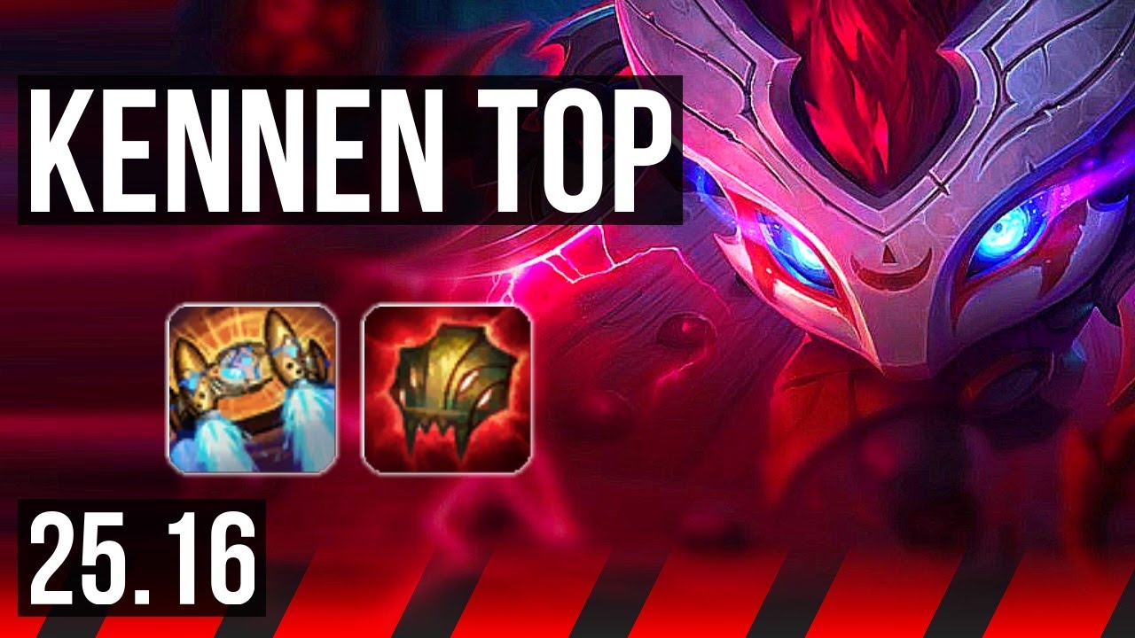 KENNEN vs URGOT (TOP) | KR Mestre | 25.16