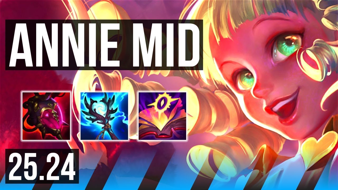 ANNIE vs ORIANNA (MID) | 41K Dano | KR Mestre | 25.24