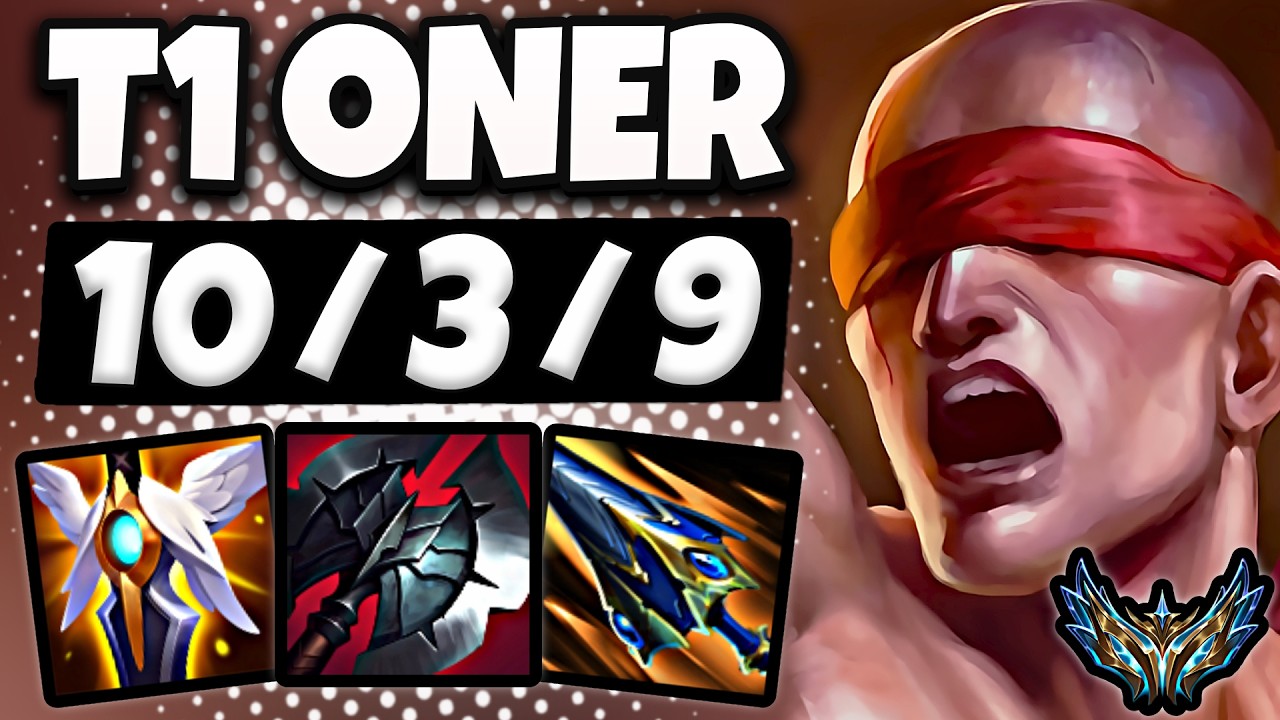 T1 Oner Lee Sin vs Pantheon [ Jungle ] Korea Desafiante 1942 LP | Patch 26.6