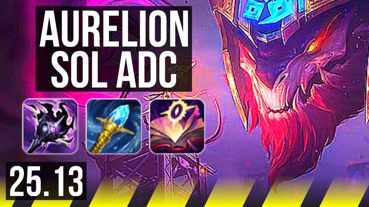AURELION SOL & Sion vs EZREAL & Zyra (ADC) | 13/1/16, Legendary | KR Master | 25.13