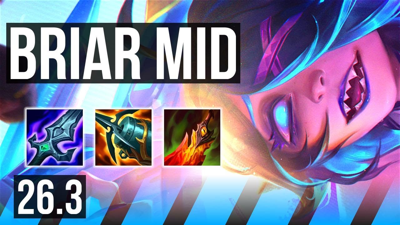 BRIAR vs VEIGAR (MID) | EUW Diamante | 26.3