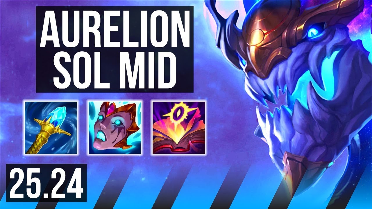 AURELION SOL vs MEL (MID) | EUW Grão-Mestre | 25.24