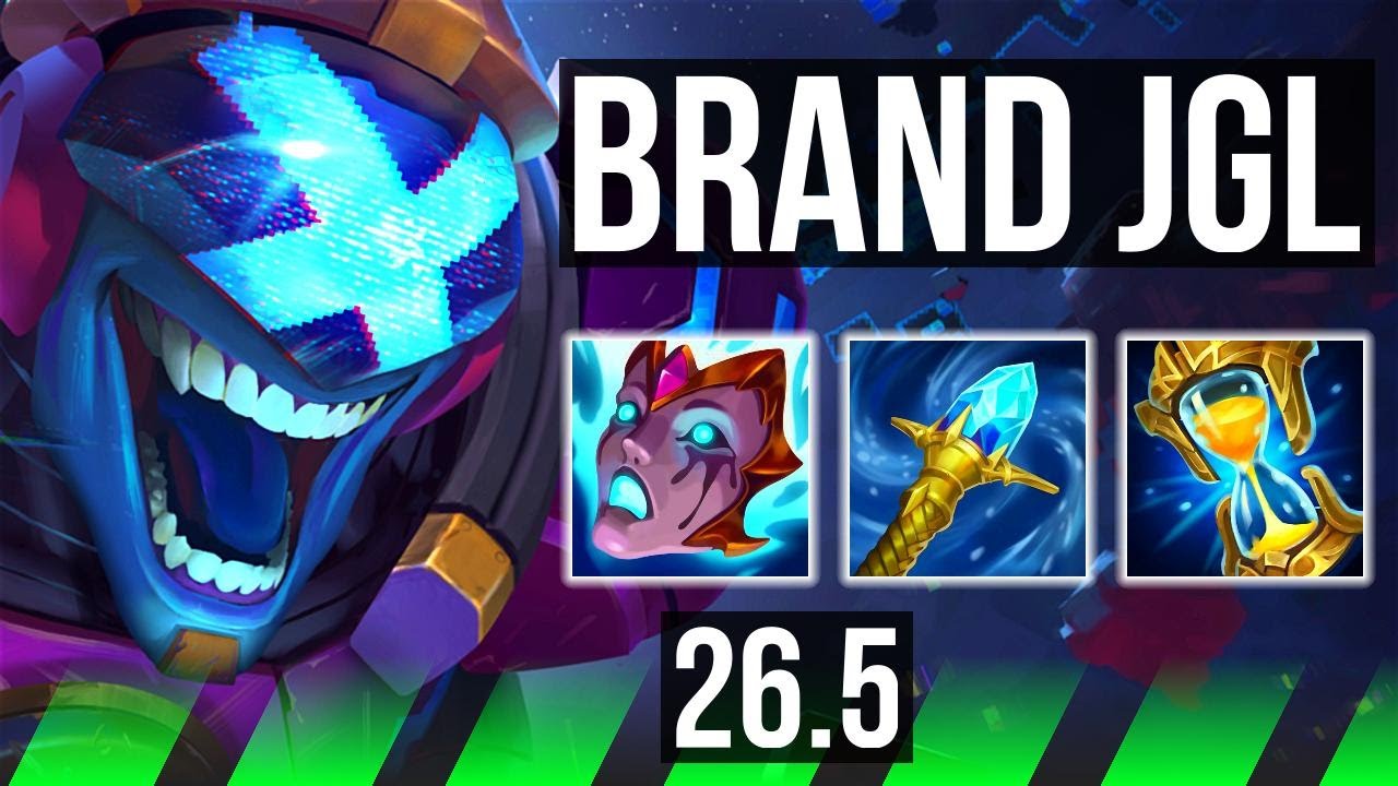 BRAND vs GRAVES (JGL) | 46K Dano | EUW Diamante | 26.5