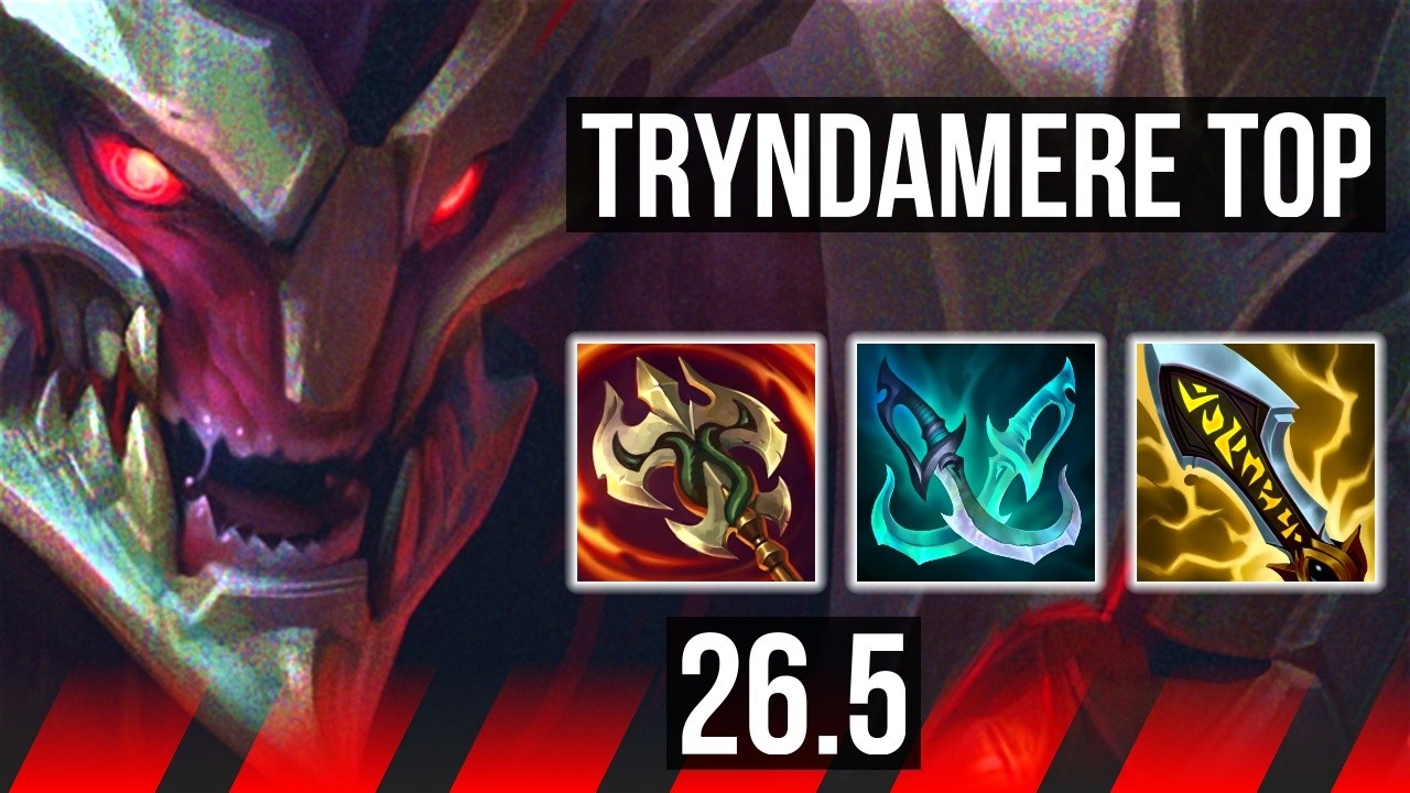 TRYNDAMERE vs MORDEKAISER (TOP) | 41K Dano | EUNE Mestre | 26.5