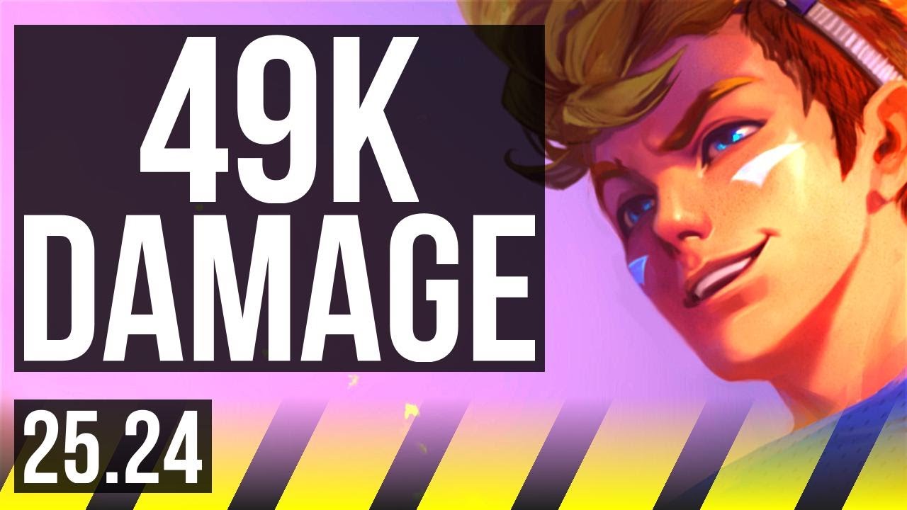 EZREAL & Sylas vs JINX & Soraka (ADC) | Good KDA: 14/1/8, 49K Dano | EUW Mestre | 25.24