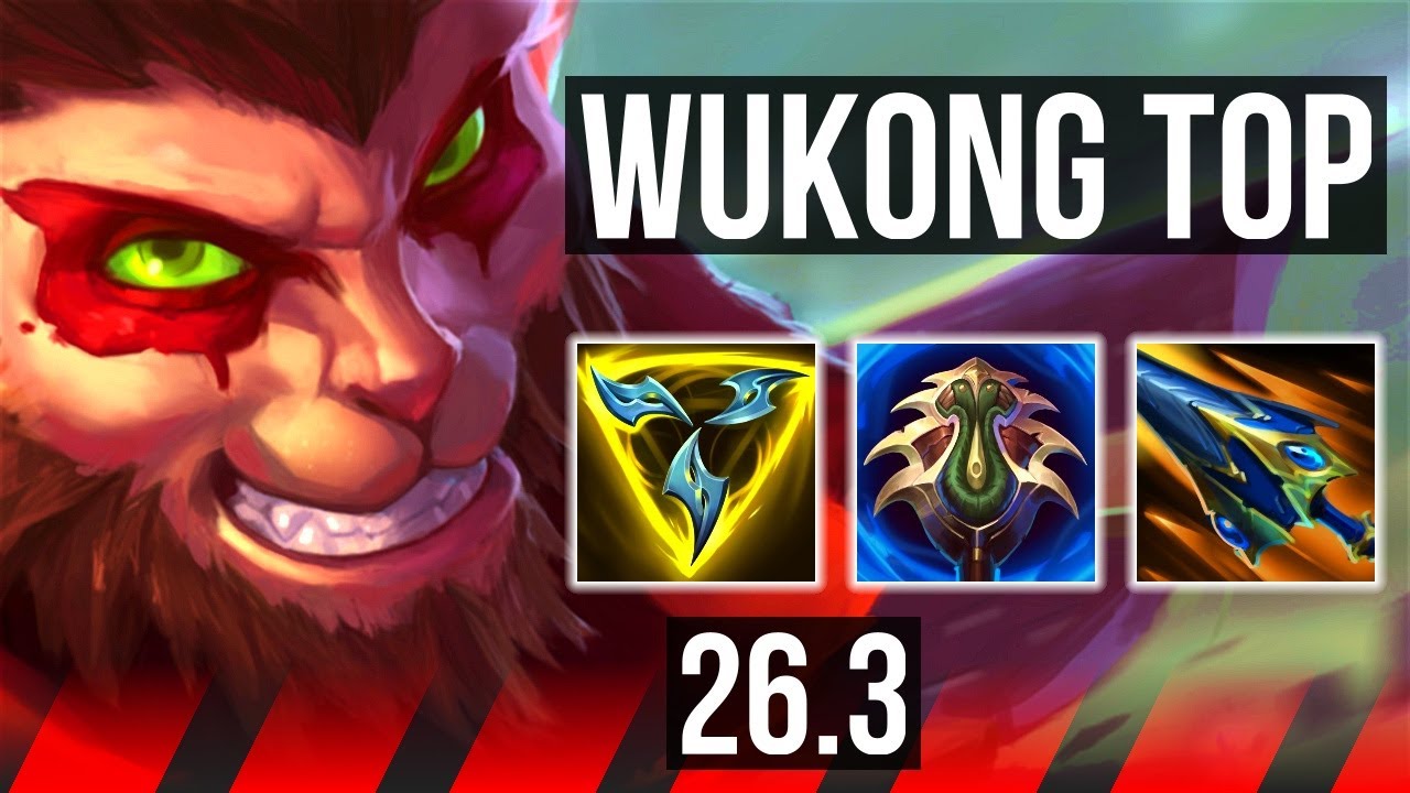 WUKONG vs AMBESSA (TOP) | EUW Mestre | 26.3