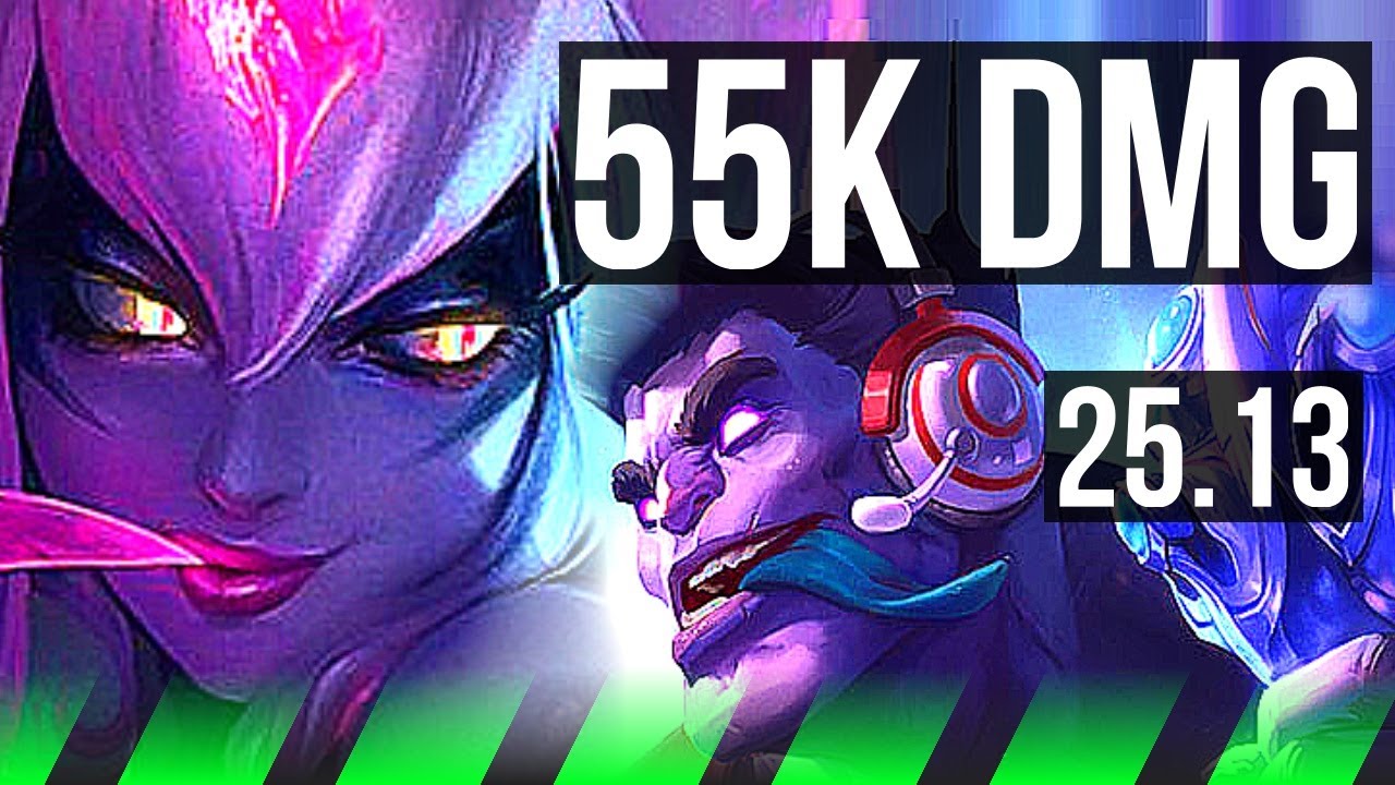 EVELYNN vs DR. MUNDO (JGL) | 55k DMG, 14/3/10, 700+ games | EUW Master | 25.13