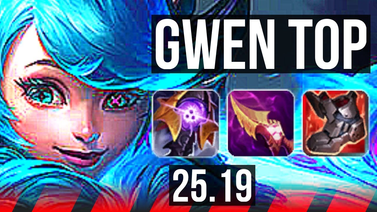 GWEN vs DR. MUNDO (TOP) | 47k Dano | KR Diamante | 25.19