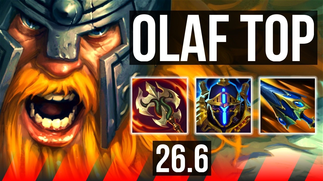 OLAF vs DARIUS (TOP) | KR Diamante | 26.6