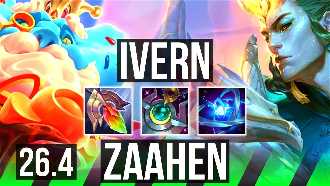 IVERN vs ZAAHEN (JGL) | EUW Mestre | 26.4