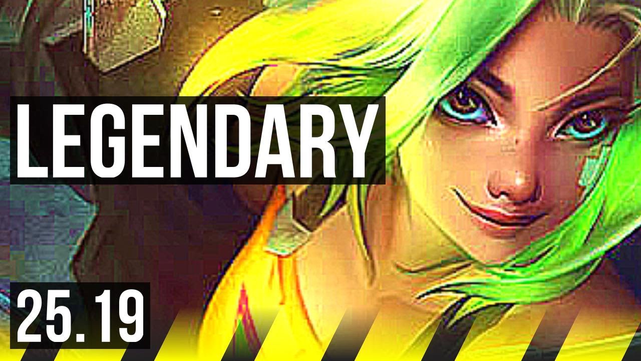 ZERI & Yuumi vs ASHE & Nautilus (ADC) | Penta, 24/2/8, Lendário | EUW Mestre | 25.19