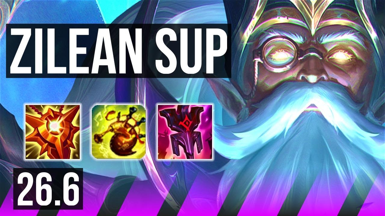 ZILEAN & Xayah vs THRESH & Caitlyn (SUP) | Good KDA: 1/1/30 | EUW Grão-Mestre&hellip;