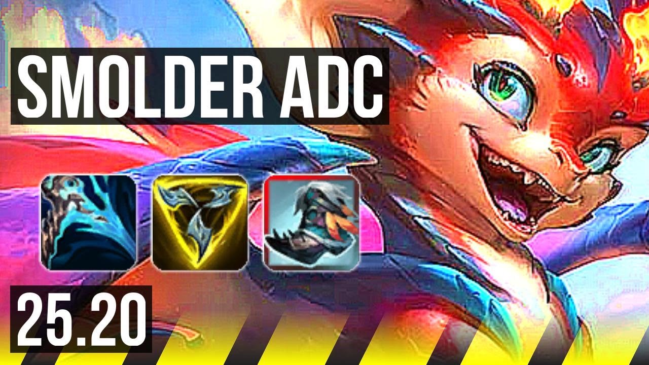 SMOLDER & Seraphine vs TRUNDLE & Senna (ADC) | Quadra, Lendário | EUW Mestre | 25.20