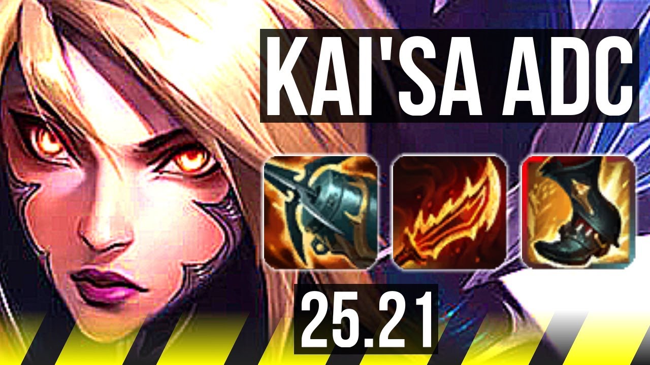 KAI’SA & Blitzcrank vs YUNARA & Karma (ADC) | 56k Dano, 20/3/12, Lendário | KR Mestre | 25.21