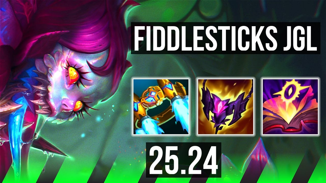 FIDDLESTICKS vs BEL’VETH (JGL) | 52K Dano, Good KDA: 20/2/14 | EUW Mestre | 25.24