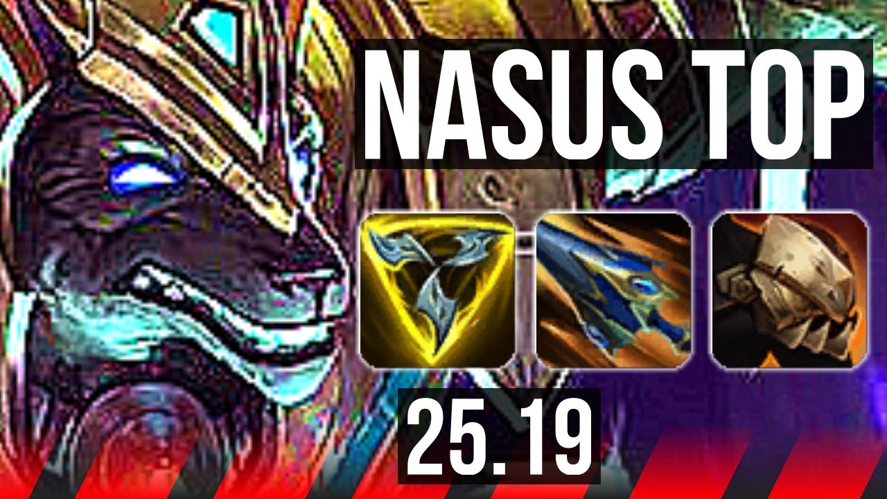 NASUS vs WARWICK (TOP) | 2600+ Jogos | NA Mestre | 25.19