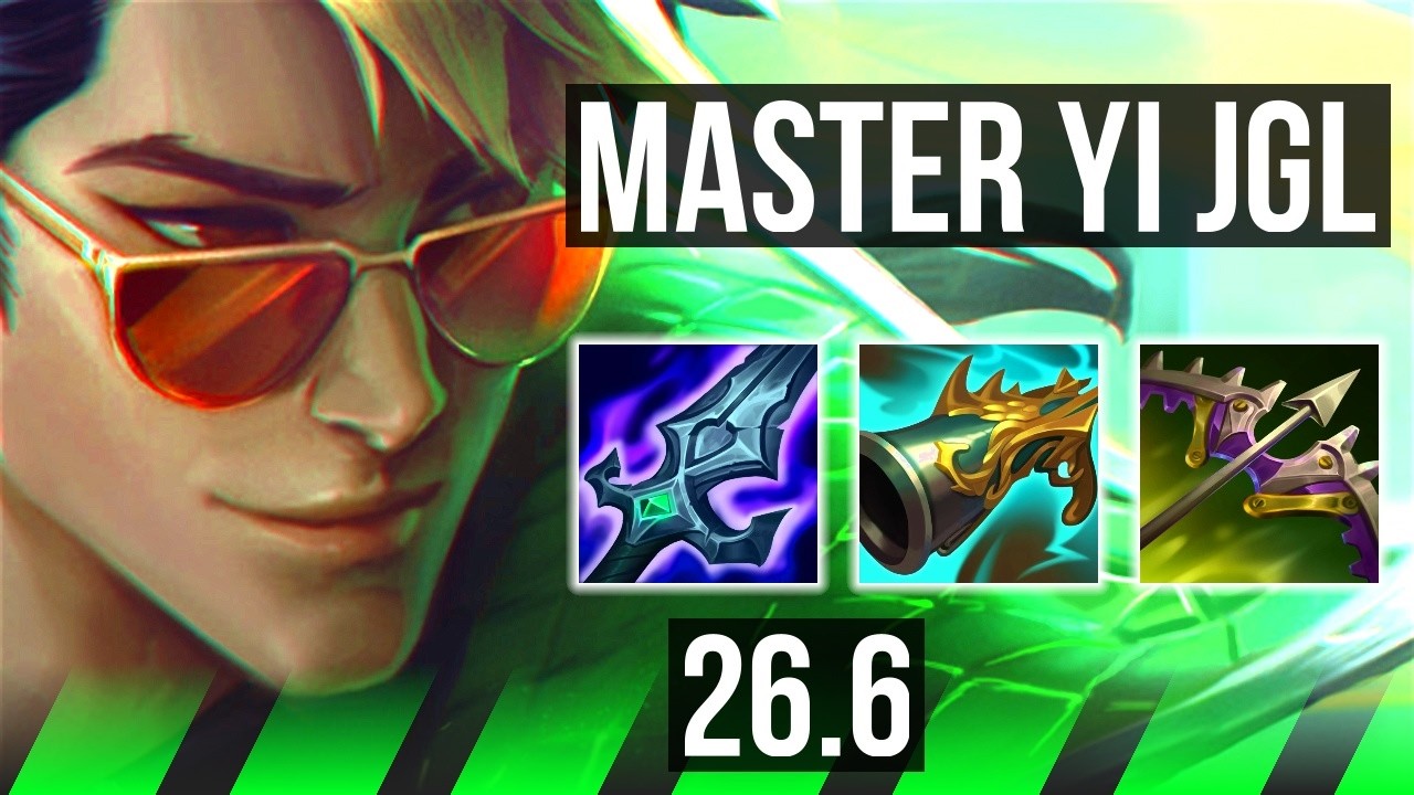 Mestre YI vs FIZZ (JGL) | EUW Mestre | 26.6