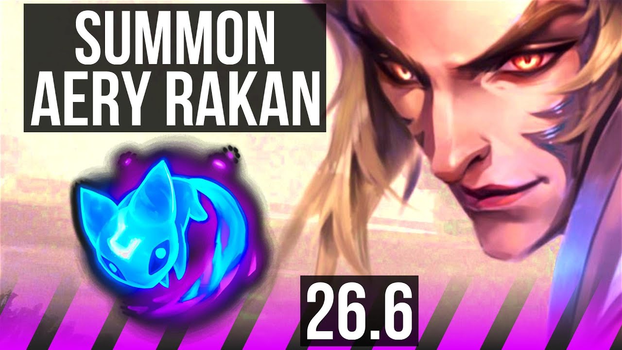 RAKAN & Caitlyn vs KARMA & Ezreal (SUP) | Summon Aery | EUW Grão-Mestre | 26.6