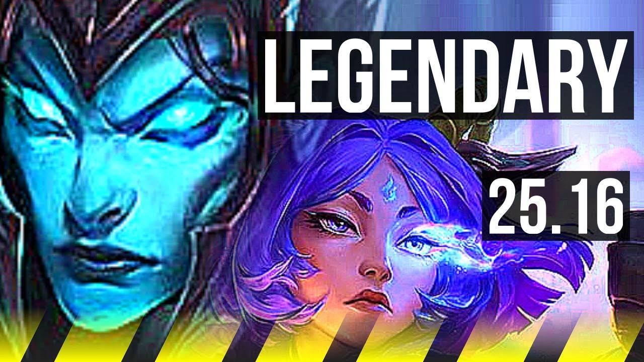 KALISTA & Thresh vs YUNARA & Lulu (ADC) | Lendário | KR Mestre | 25.16