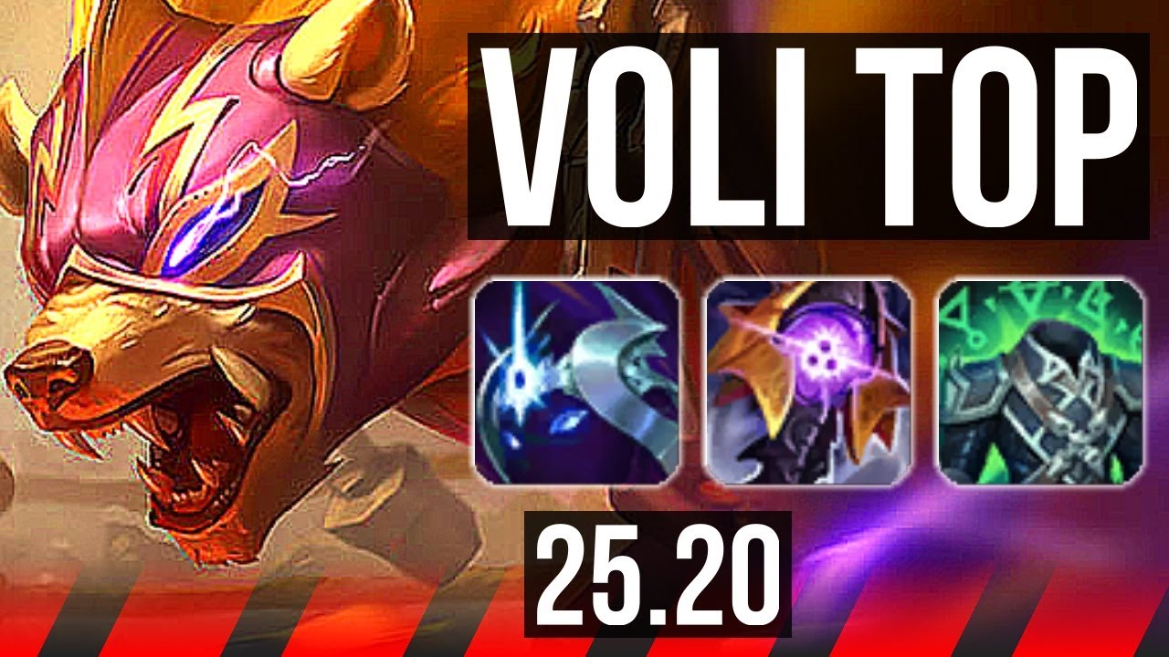VOLIBEAR vs YORICK (TOP) | EUW Mestre | 25.20