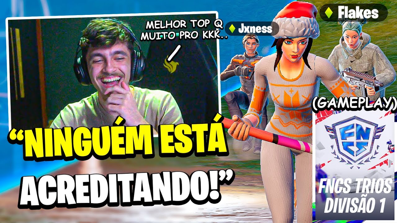 FLAKES VOLTOU! Top 11 no Primeiro Campeonato TRIO da Season 😍