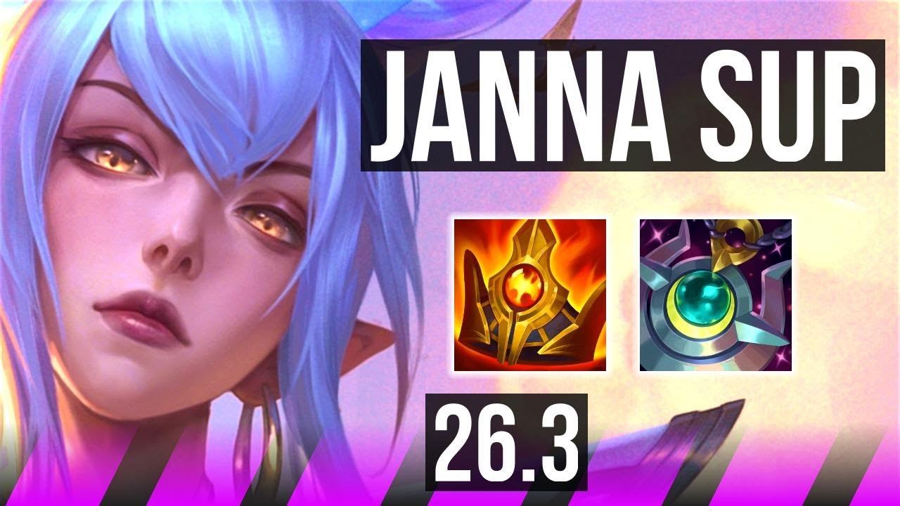 JANNA & Varus vs ZAAHEN & Samira (SUP) | 5k gold Retorno, 13K Dano | KR Diamante | 26.3