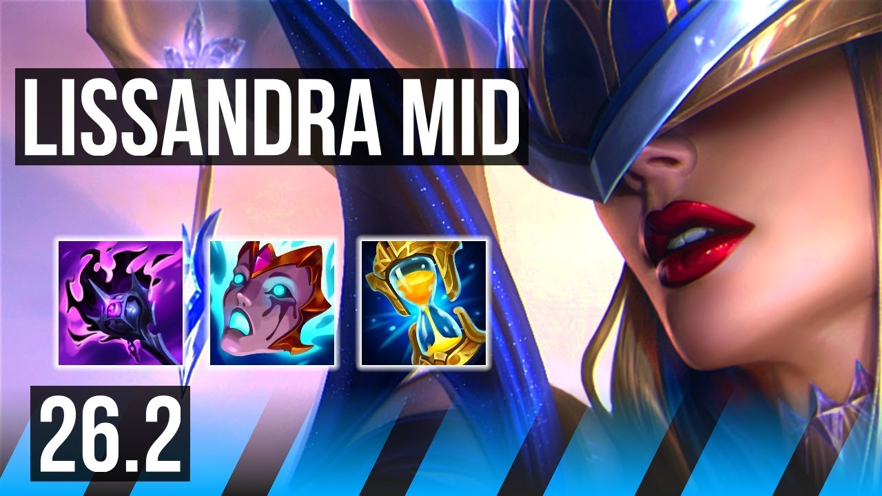 LISSANDRA vs XERATH (MID) | Good KDA: 8/2/15, 5k gold Retorno | KR Mestre | 26.2