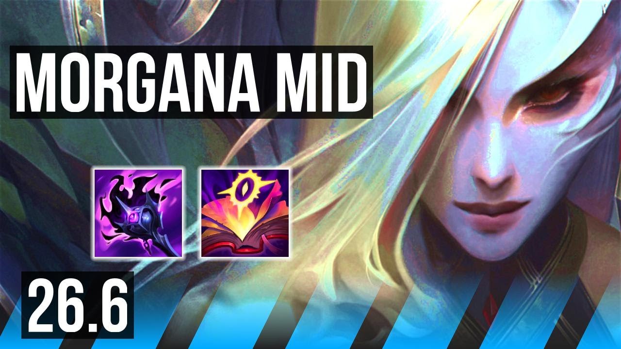 MORGANA vs MORDEKAISER (MID) | Good KDA: 3/1/12 | EUW Mestre | 26.6