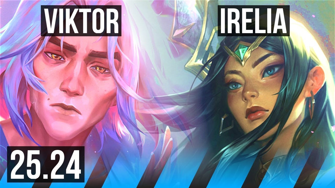 VIKTOR vs IRELIA (MID) | Good KDA: 8/1/8 | KR Mestre |&hellip;