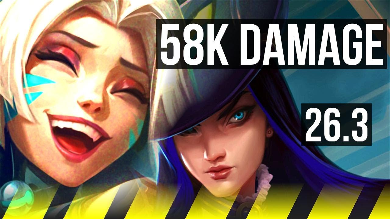 JINX & Milio vs CAITLYN & Neeko (ADC) | 12k gold Retorno, 58K Dano |&hellip;